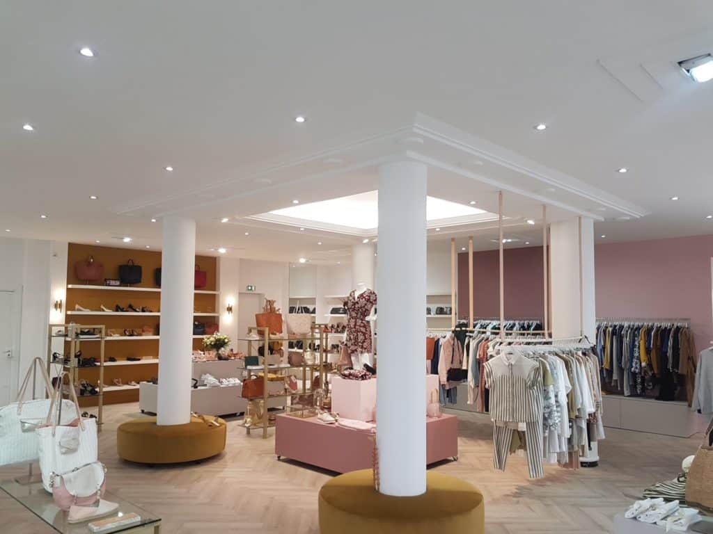 Agencement magasin bar table comptoir Brest Finistere -