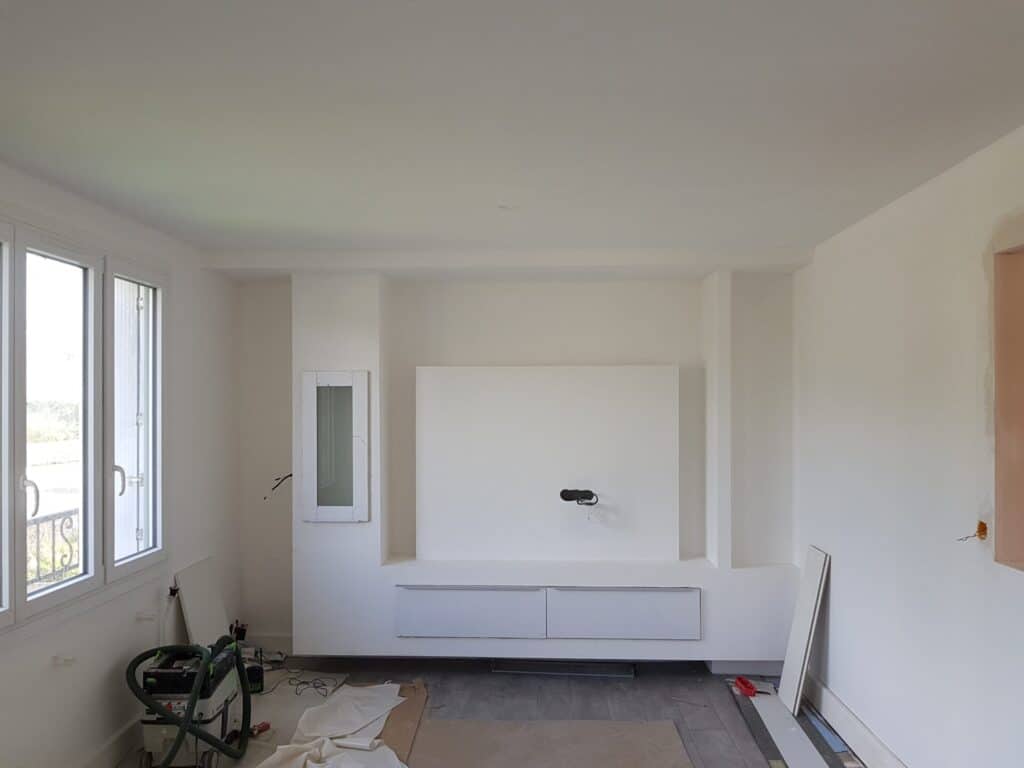 creation meuble TV landivisiau -