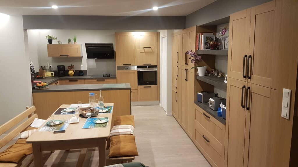 renovation complete cuisine plouzane -