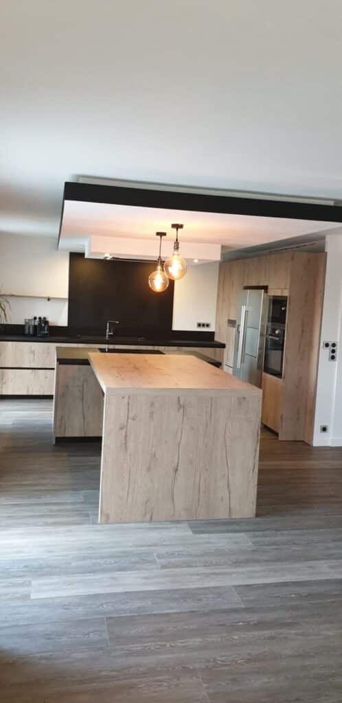 renovation complete cuisine saint pabu -